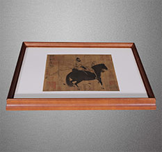 洪雅书画装裱配框服务案例